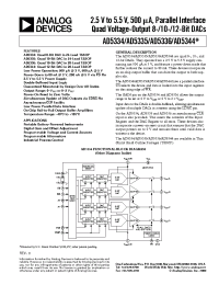 Datasheet AD5316 manufacturer Analog Devices